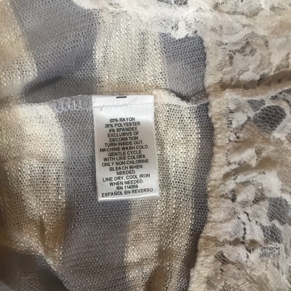 🍀 Maison Jules Women’s long sleeve tops medium - Picture 4 of 4